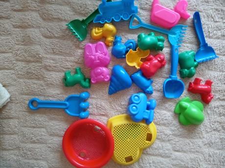 Hračky na pieskovisko, 