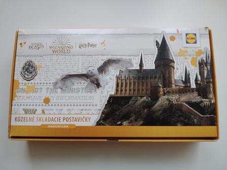 Kompletný harry potter zberateľský album s hrou,