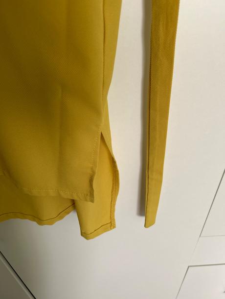 Košeľové šaty s roll-up rukávmi 40/l, l