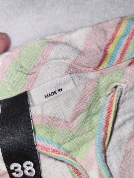 Dúhová sukňa, h&m,38