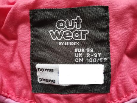 Dievčenská parka/baloňáčik, lindex,98