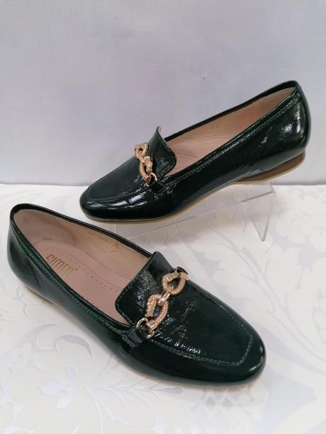 Dámska kožené mokasíny 22500065 z,b, 37 / 38 / 40