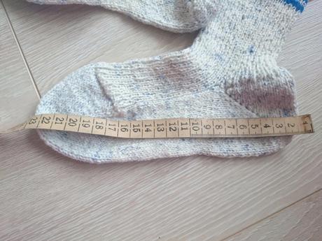 Nenosene štrikovane ponožky, 38