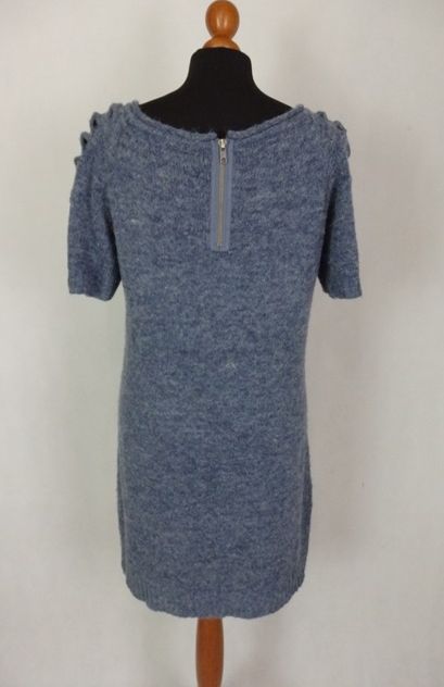Kvalitné mohérové šaty, xl