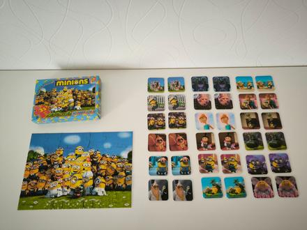 Mimoni pexeso + puzzle,