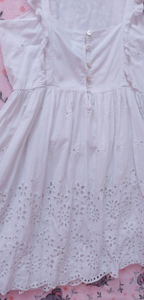 Letné šaty s madeirou, zara,m