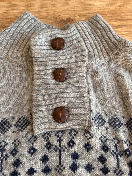 Kvalitný vlneny sveter, julius zöllner,m