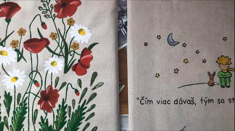 Plátené, ručne maľované tašky, 