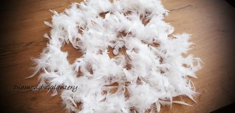 Pierkové boa biele,