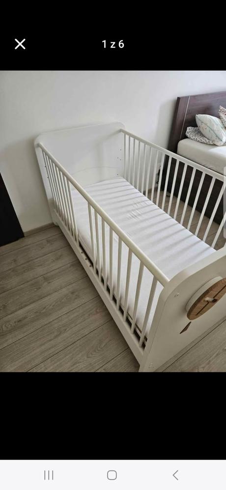 Hulsta minimo detská postieľka, šírka (cm): 70,dĺžka (cm): 140
