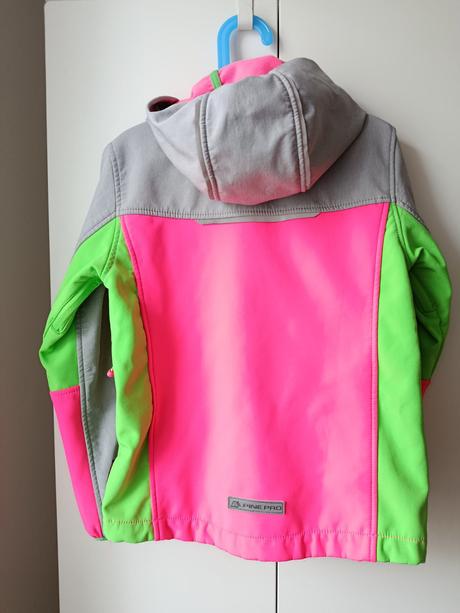 Softshellová bunda, alpine pro,128