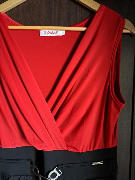 Rouge elegantné šaty, xl