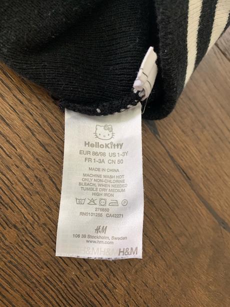 Čiapka hm hello kitty, h&m,86