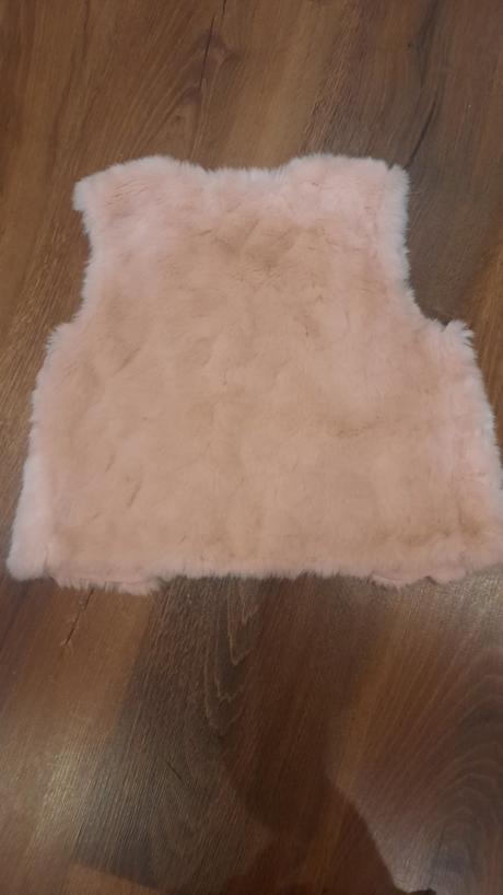 Kožušinové bolerko, h&m,110