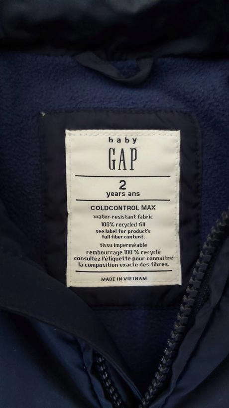 Zimná bunda gap 92, gap,92
