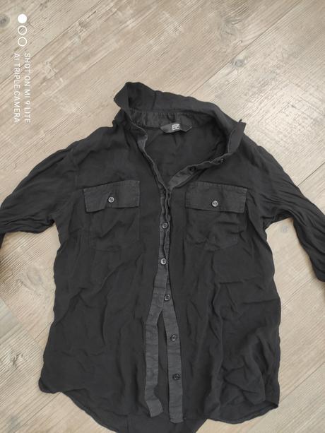 Cierne lahka bluzka/kosela, f&f,34