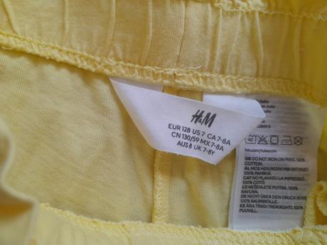 Šortky, h&m,128