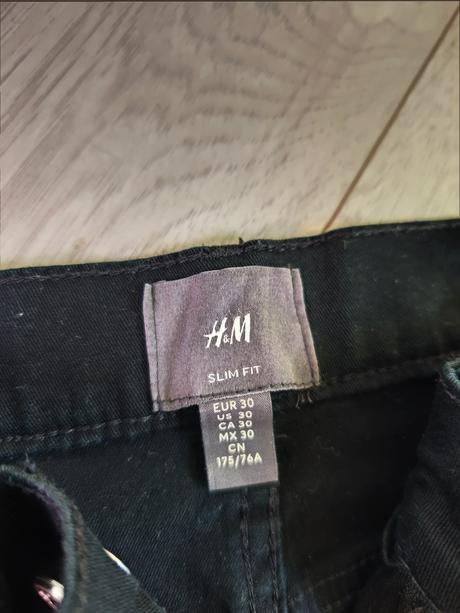 Riflové kraťasy, h&m,30