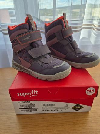 Superfit zimné topánky gore-tex, veľ. 32, superfit,32