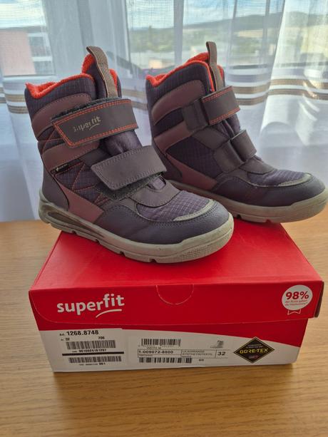 Superfit zimné topánky gore-tex, veľ. 32, superfit,32