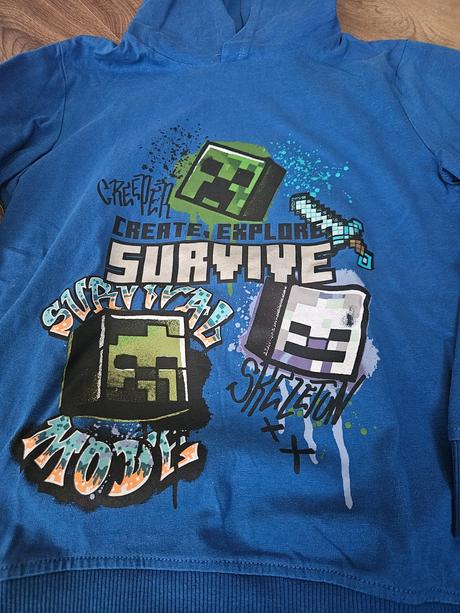 Mikina a tricko minecraft, next,128