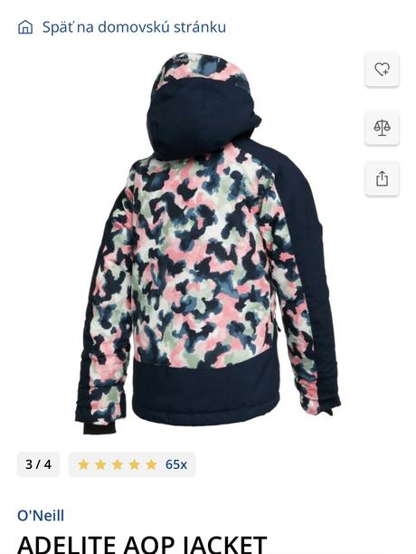 Lyžiarská súprava o'neill v.176 alebo xs/s, o'neill,176