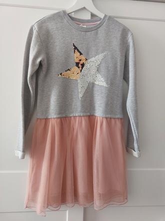 Teplejšie saty 158/164, c&a,158