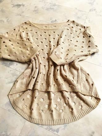 Luxusný pulóvrik over size l/xl, xl