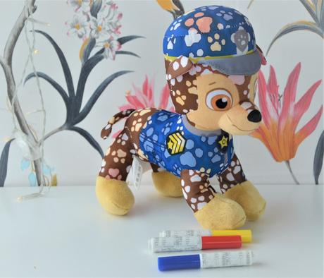 Plyšový paw patrol-na vymaľovanie, 