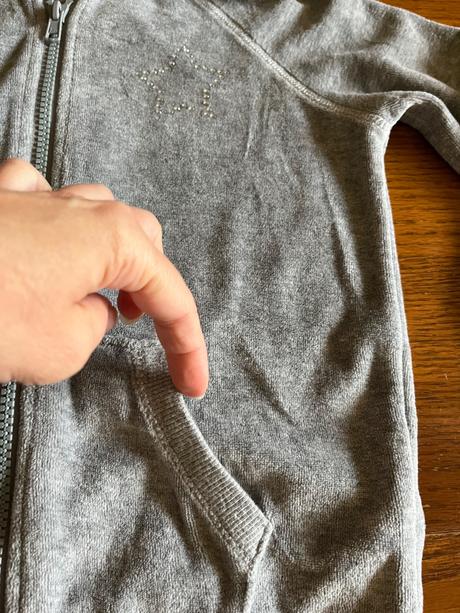 Teplejšia súprava jegginsy a mikina, h&m,110