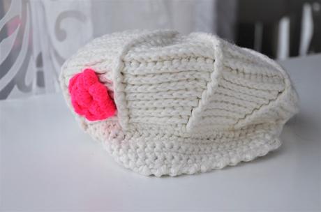 Pletená čiapka so šiltom-98/104, 98