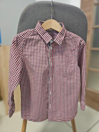 Károvaná košeľa, h&m,110