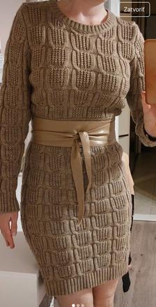 Krásne teplé šaty, l