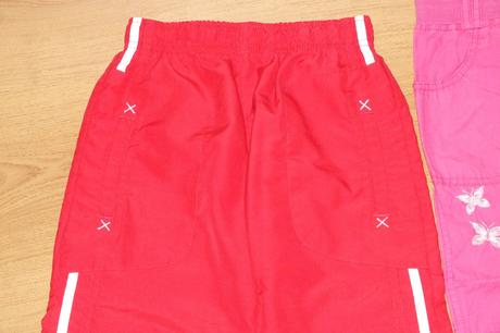 2x sportove nohavice, 110