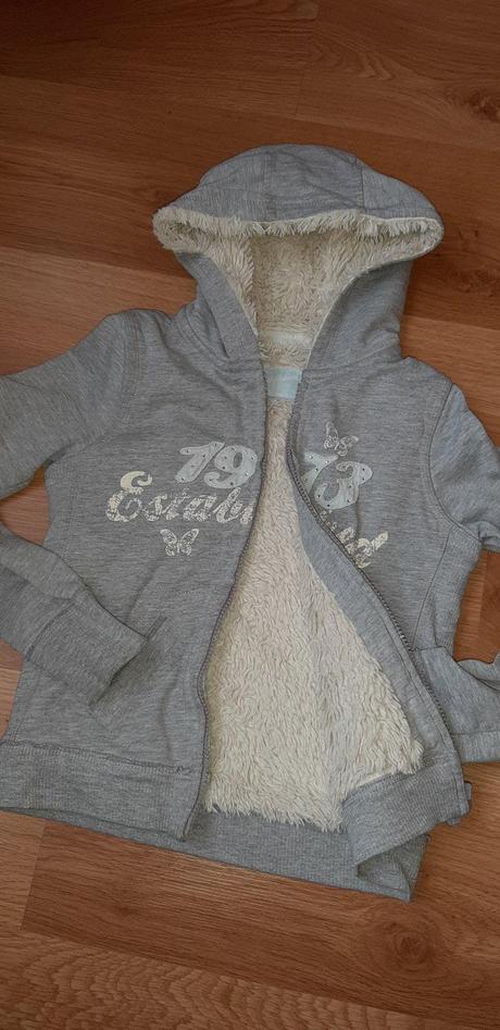 Mikina zateplená plyšom, cherokee,140