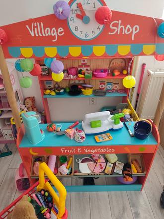 Detsky drevený obchod, 