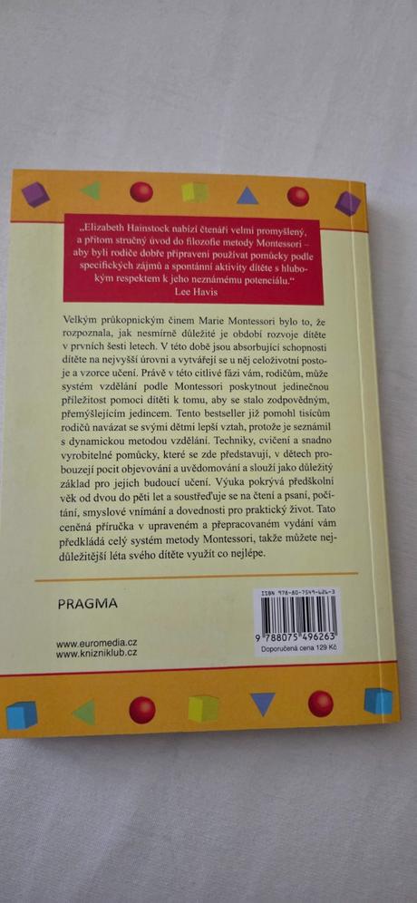 Metoda montessori a jak jí učit doma,