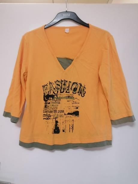 Tričko s dlhým s 3/4 rukávom veľkosť 46, 46