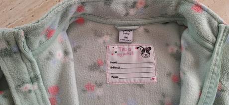 Mikina tepla na zips, dopodopo,86