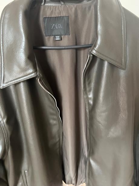 Zara khaki bunda, zara,l