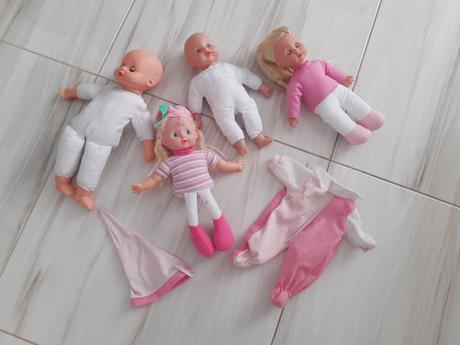 4x detská bábika, 