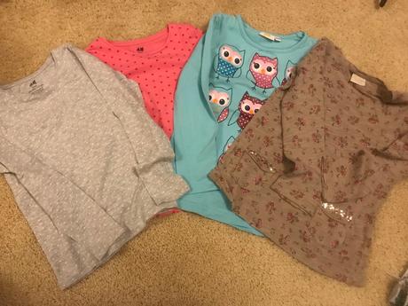 Balík mix pre dievčatko kus od 2 eur len seriózne, 122–134