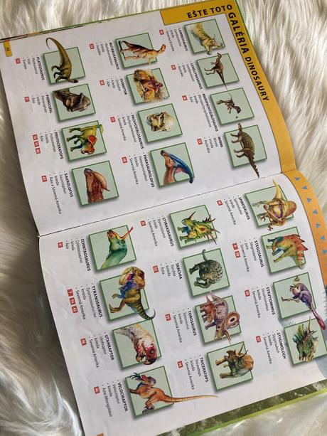 Dinosaury encyklopédia pre deti vo veku 7-10 rokov,