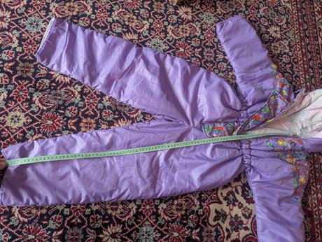 Zimný overál bez čísla. rozmery sú na fotkách., 116