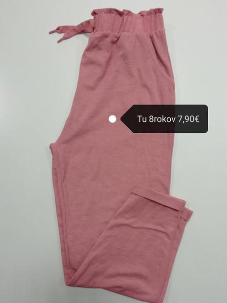 Letné ľahké bavlnené nohavice tepláky, tu,128