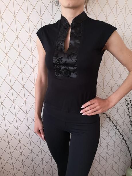 Elegantne tricko, look,38