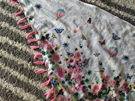 Zvieratková šatka 110/128, h&m,110