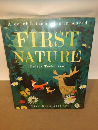 Britta teckentrup first nature gift set 3xhb nau22, 