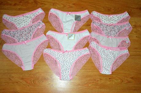 Francúzske nohavičky pre dámy, l / m / s / xl