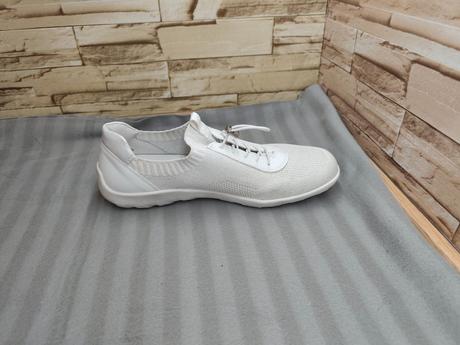 Rieker - remonte 43 - dámske bielo strieborné teni, rieker,43